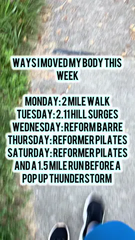 It’s a hot one in Cincinnati this week so my walking pad might be working over time with my mileage but we got it in this week! Barre and Pilates made possible by @ClassPass  Barre taken at @Neighborhoodbarrecovington  Pilates taken at @12thstreetpilates and Sage Hot Yoga and Pilates  Half marathon training plan thanks to @Runkeeper  #cincinnati #cincinnatiohio #cincy #cincyusa #cincylove #ﬁtness #fitnesslife #ﬁtness #fitnesstips #workingout #workingoutforme #workingoutseries #classpass #barre #barresohard #barrefitness #pilates #dopilatesdolife #pilatesisforeverybody #run #runner #runrunrun #Running #runningcommunity #half #halfmarathontraining #halfmarathonprep #halfmarathon #halfmarathonrunner 