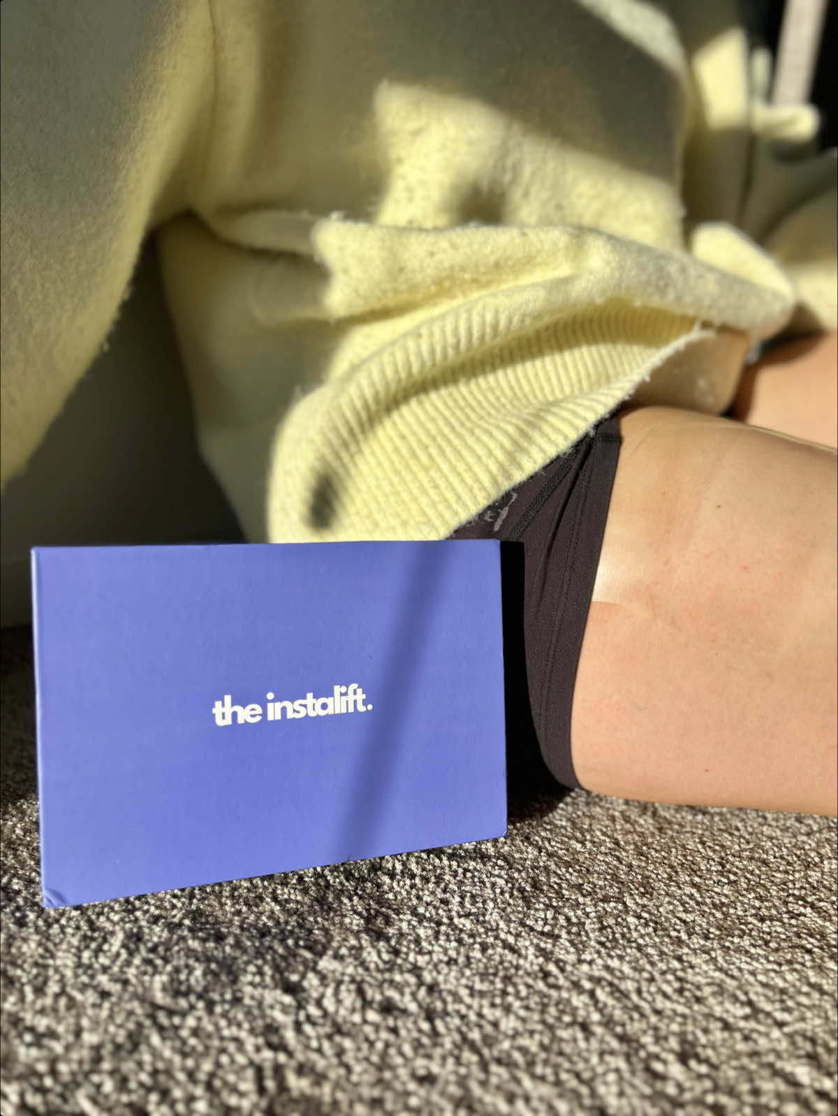 We’re not here to reinvent beauty standards, but simply provide a way for women to feel more confident in their skin 💓  #cellulite #looseskin #confidenceboost #instalift #confidentwomen #middleages #saggyskin #leglift #cellulitereduction 