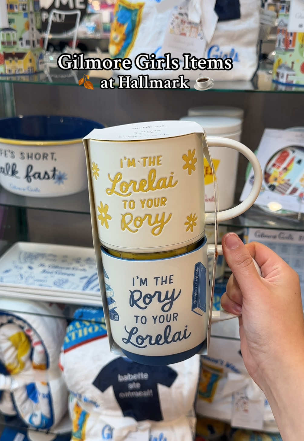 Hallmark has so many Gilmore Girls Items☕️🍂 Perfect spot for some Gilmore Girls Shopping🤍 #gilmoregirlstiktok #gilmoregirls #gilmoregirlsfinds #hallmark 