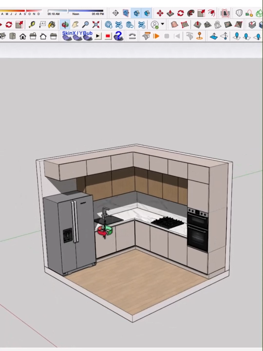 How to create a modern kitchen in SketchUp! -------------------------------------------- Kitchen Design Trends How to Use SketchUp for Beginners #sketchup #interiordesign #architecture #fyp #foryou #art #crafts #wardrobe #mdf #tutorial #sketchup2024 #sketchapp #sketchuppro#autocadtosketchup #cadtosketchup #archviz #constructiontips #sketchuptutorial #kitchenmusthaves #kitchendesignideas
