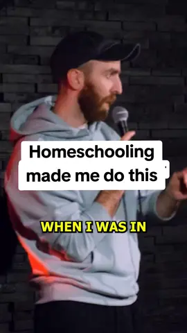 homeschooling made me do this #funny #comedy #standup #standupcomedy #homeschool #homeschooling 