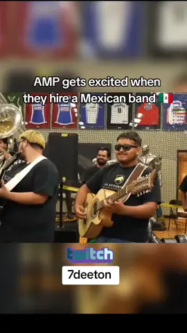 #amp AMP get Exited when they horr a Mexican band #kai #kaicenat #agent00 #dukedennis #fanum 