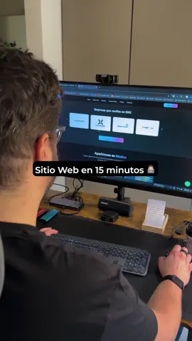 Crear un sitio web en 15 min con IA 🤖  #diegohalffter #ia #experto #inteligenciaartificial 