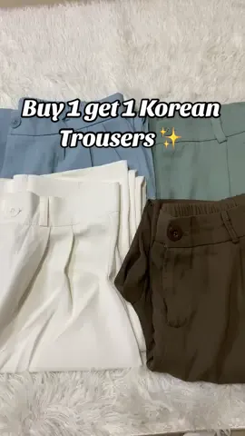 Ang ganda ng quality promise tapos naka buy 1 take 1 pa✨nasa basket lang yan#trouseroutfits #pants 