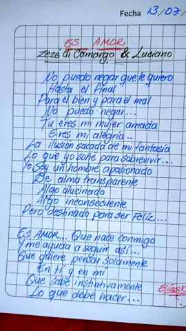 Es amor - Zezé di Camargo & Luciano #zezedicamargoeluciano #viralvideos #video #musicadeverdad #musicaenletras #musicaparadedicar #viejitaperobonita #musicadelalma #viral #fyp #paratii 