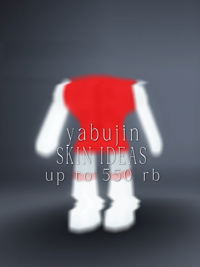 извиняюсь если не правильно указала название стиля, я не знаю точное его имя #kangelii #game #fyp #recommendations #skin #robloxfyp #yabujin #robloxfyp 