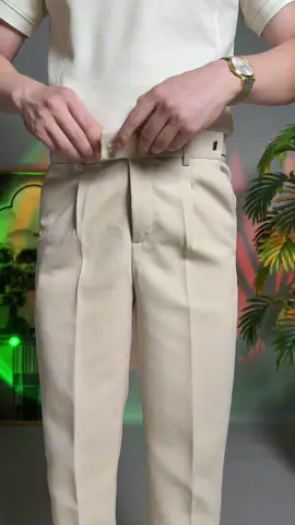 Quần Âu Sidetab Điều Chỉnh Độ Rộng Vòng Eo #quanau #quanaunam #thoitrangnam #viralvideo #xuhuong 