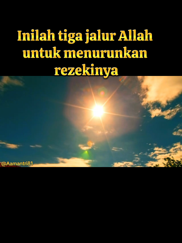 inilah tiga jalur Allah untuk menurunkan rezekinya  #oktawirawan #motivasihidup #renungansilami #renuganuntukdirisendiri #renungansilami #bantusebarkan #ijabahdoakuyaallah😭 #fyp 