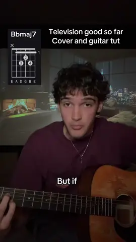 Television good so far what about me cover and guitar tutorial #fyp #foryoupage #xyzbca #coversong #songcover #guitar #guitartok #musictutorial #tutorial #rexorangecounty 