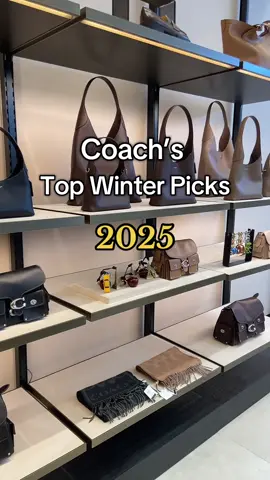 Here are our top winter picks at Coach for this winter ❄️  Let us know in the comments below what’s your favourite! 👀 PS the suede collection is going quick! We all love them too much!  #coach #coachkarrinyup #perth #bags #fashion 