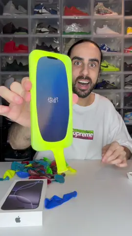 iPhone Balloon Case Hack 😵📱🎈 #iphone #balloon #case #iphone16 #baderalsafar #hacks #lifehacks #asmr #foryou #fyp #foryoupage 