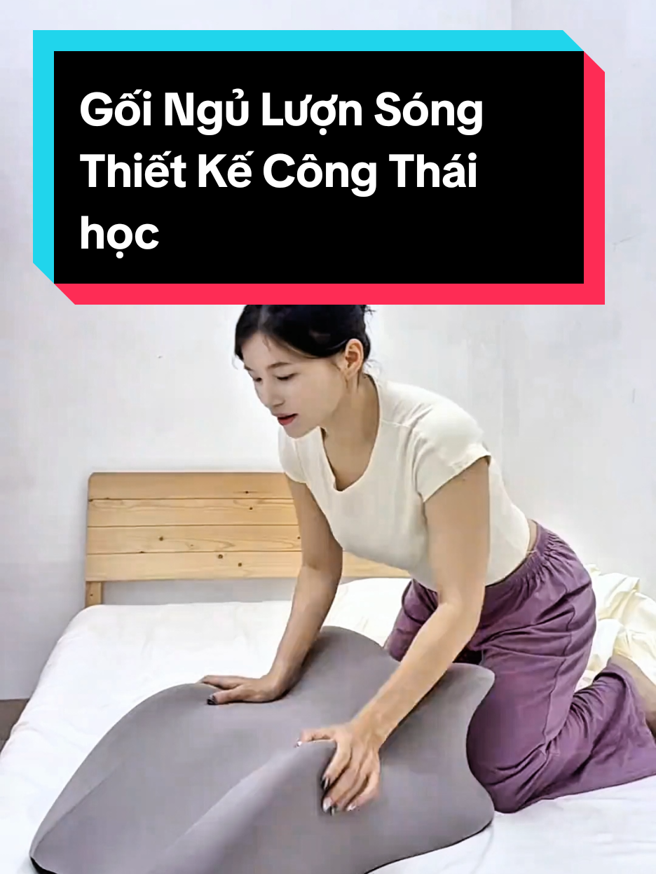 Gối Ngủ Lượn Sóng Thiết Kế Công Thái học #xuhuong #dogiadung #dogiadungtienich 