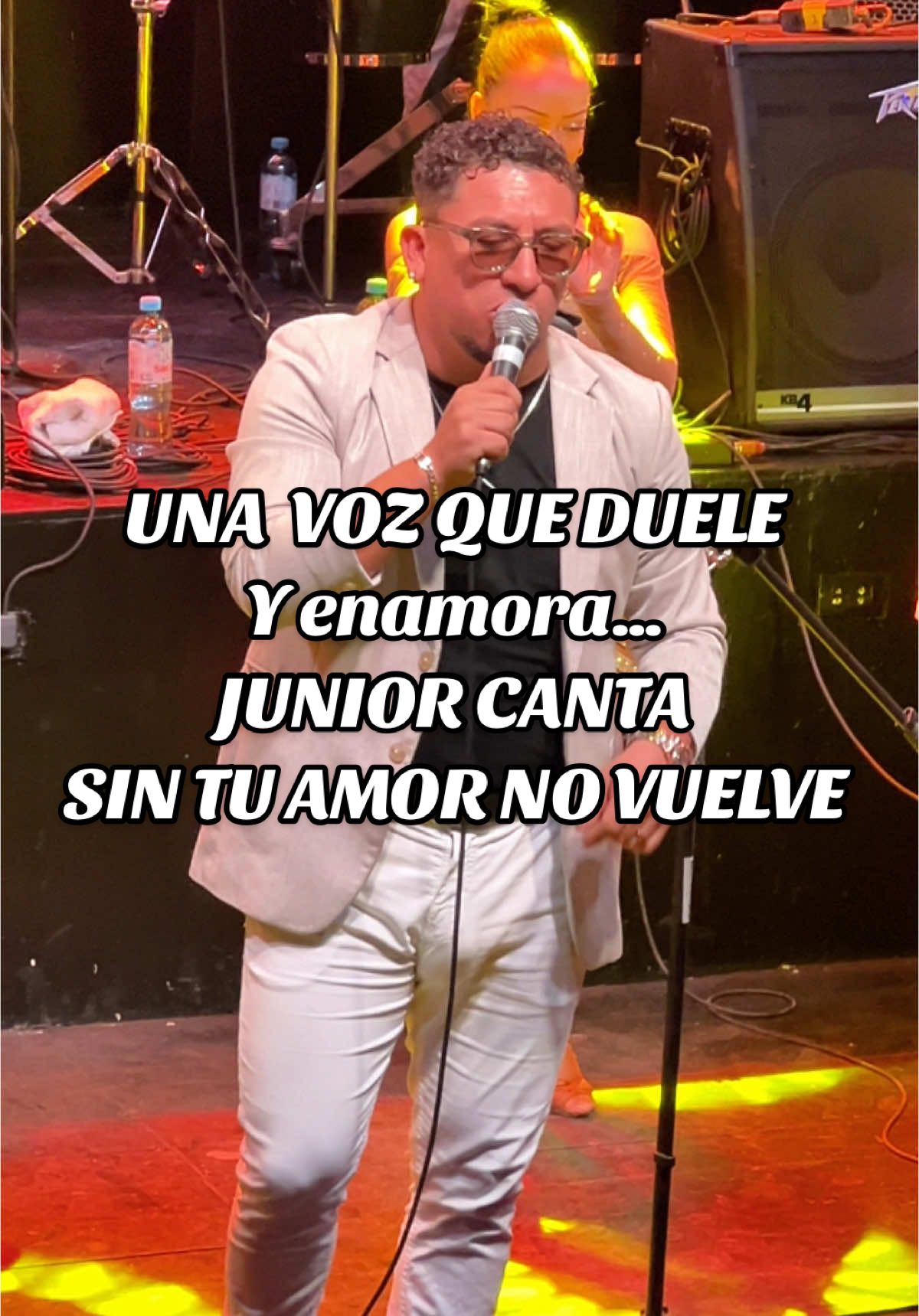 @juniorcaroperu interpreta con el alma “Si tu amor no vuelve” 💔🎤 Una de las canciones más sentidas del #vallenato ahora en versión de Acarey. #paratii #fy #nuevaetapa 