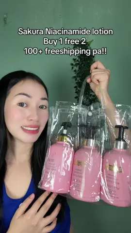 Check out na sa yellow basket mi habang naka sale pa #niacinamide  #lotion  #lotionviral  #sakuraniacinamidebodylotion 