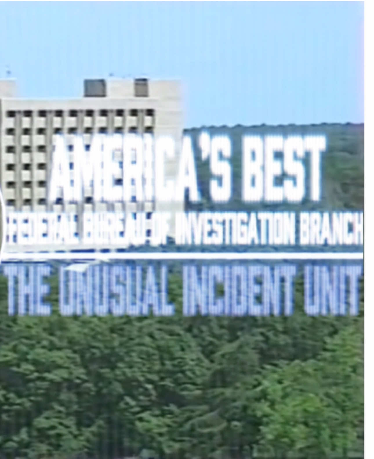 The Federal Bureau of Investigation/ Unusual Incident Unit. #FBI #UIU #federalbureauofinvestigation #unusualincidentsunit #FBIHRT #hostagerescueteam #militaryvehicles #retromilitary #waraesthetics #retroedit #memeticgrp #fypシ 