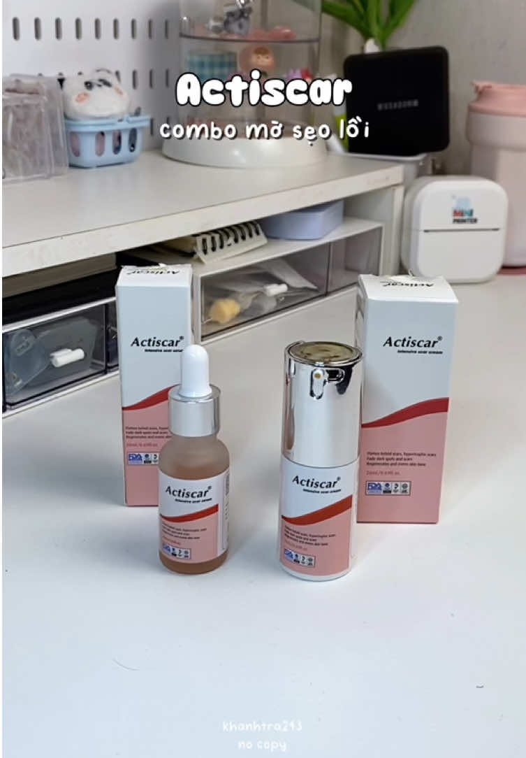kiên trì dùng thoai #acticar #comboseoactiscar #dieutriseoloi #unboxing #xuhuongtiktok #kemseoactiscar 
