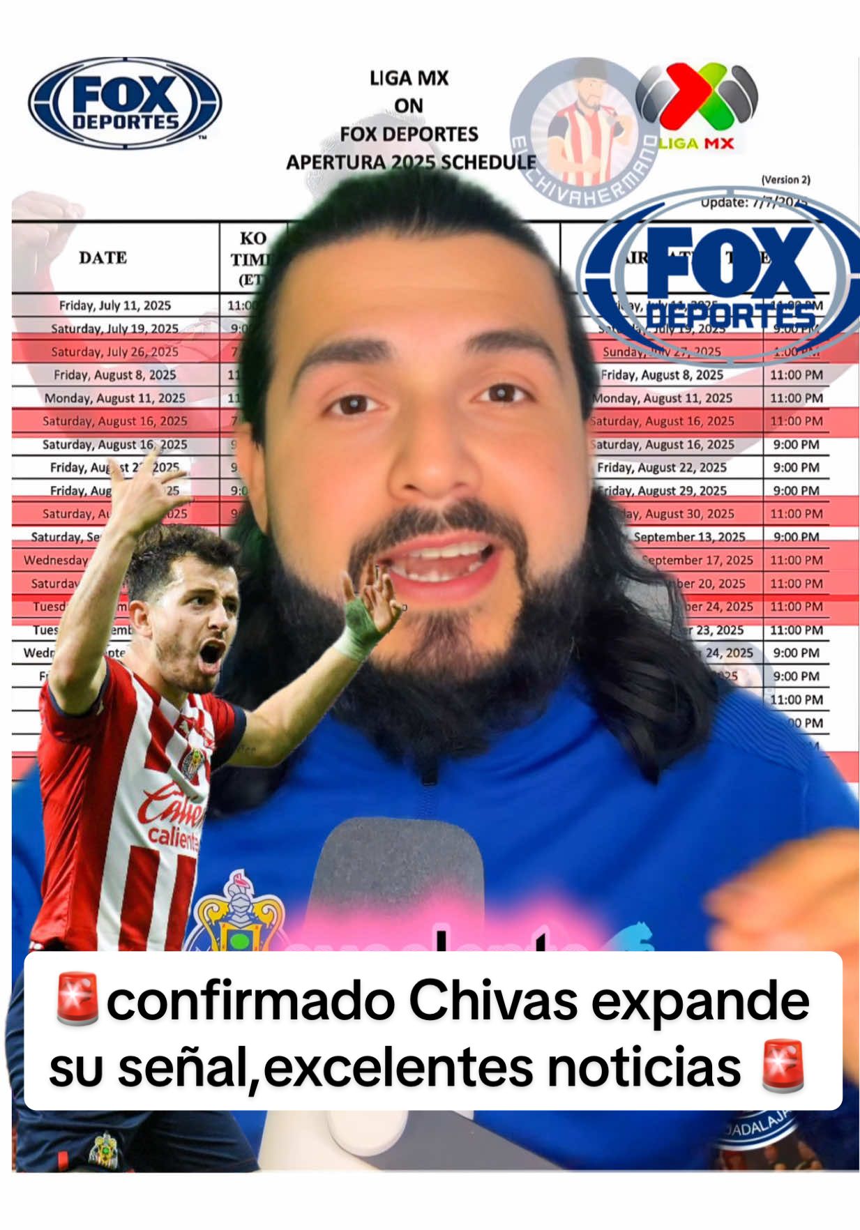 Chivas expande su señal, se vienen cositas interesantes #futbolmexicano #chivasmx #parati #ligamx #noticias #chivas #foxdeportes #amazonprime 