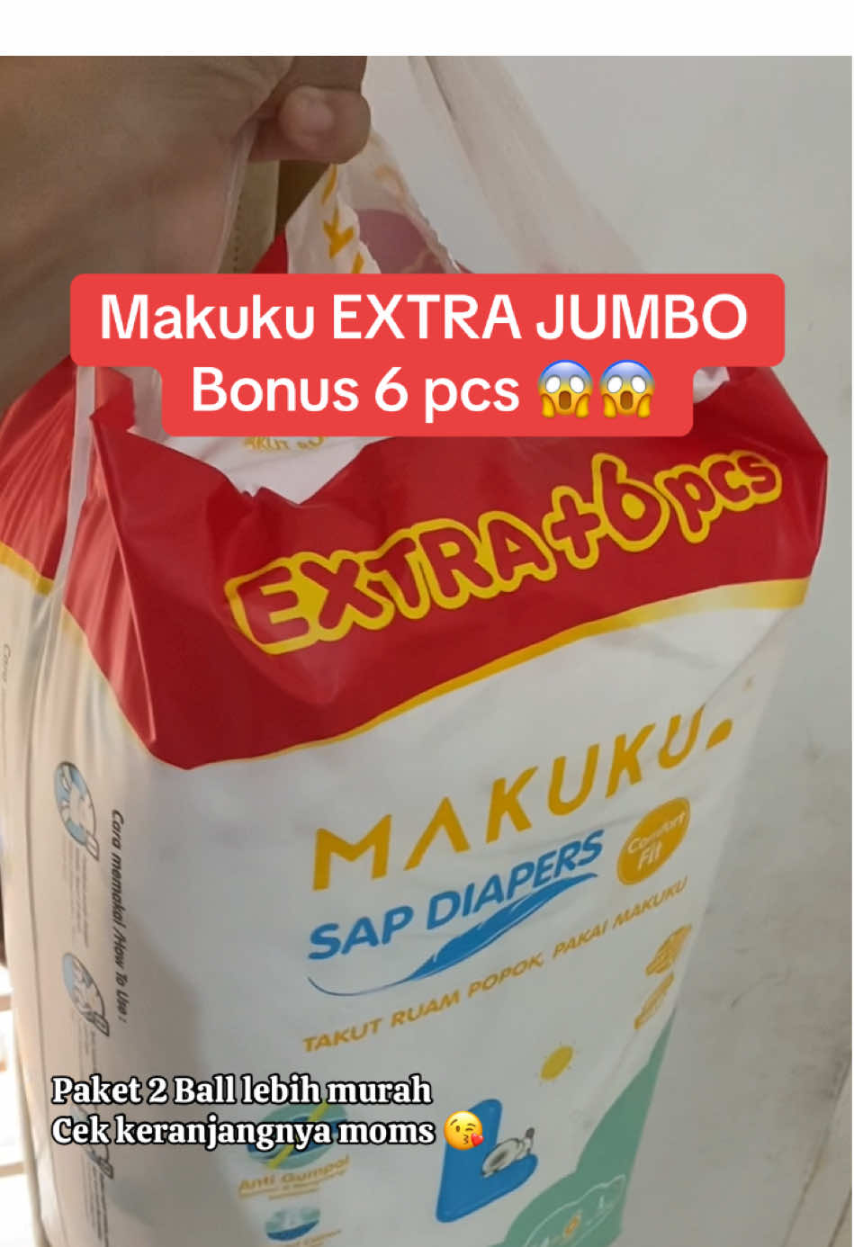 Makuku m 60 promo makuku extra jumbo L XL #makuku #promomakuku #makuku2ballmurah #makuku3ball 