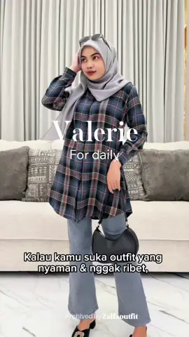 Kalau kamu suka outfit yang nyaman & nggak ribet, tunik flanel ini bakal jadi sahabat baru kamu! Gaya casual tapi tetap sopan—tunik flanel ini cocok buat kamu yang suka tampilan effortless dengan sentuhan klasik. Dipadukan sama jeans atau rok, semua tetap terlihat oke. #zalfaoutfit #fyp #tunik #tunikkekinian #tunikcantik #tunikmurah 