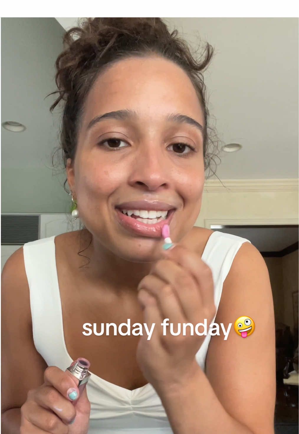 nothing like an active lazy sunday all rolled in one! @Tropical Smoothie had me SO right today & @Love Island USA finale was so perf!  products used: @CeraVe daily moisturizing lotion @laneige_us vanilla lip mask @NYX Professional Makeup fat lip oils from @Ulta Beauty  #diml #Summer #happy #fyp #gym 