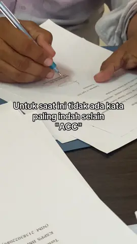 Saat ini kata ACC lebih berharga✨ #perbankan #trend #mahasiswaakhir 