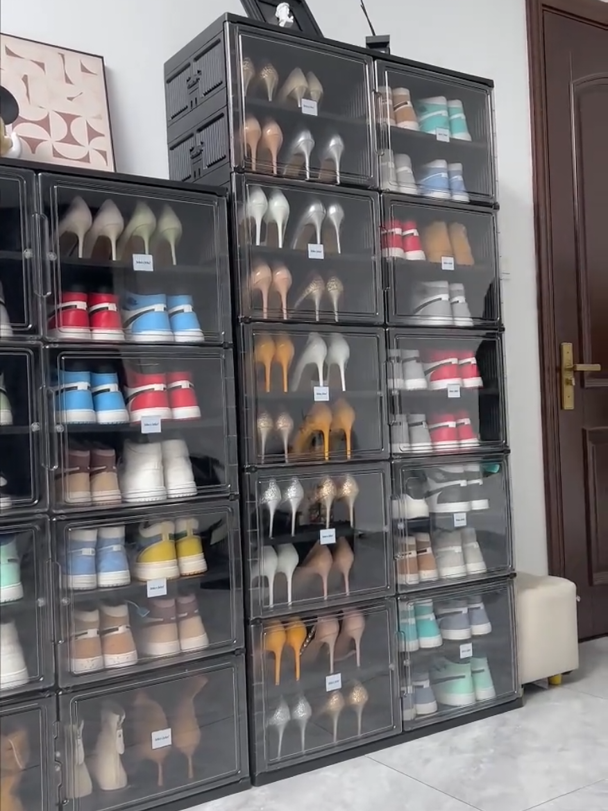 Tủ để giày dép gấp gọn #xuhuong #xuhuongtiktok #goctienloi #tugiay #tugiaythongminh #tunhuadanang #tunhua 