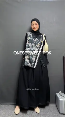Outfit buru2 pasti oneset andalan aku #oneset #onesetkekinian #onesetrok 
