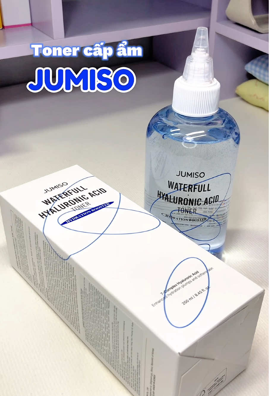 Toner dành cho da khô, da mụn, nhạy cảm đều sử dụng được nha #jumiso #toner #xuhuong #review #unboxing #unboxwithmymy #skincare 