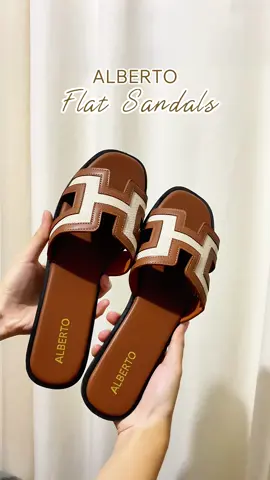 ₱799 sa mall pero ang mura lang pala dito sa Tiktok shop ng Alberto🥹🤎 #alberto #albertosandals #flatsandals #slippers #sandalsforwomen #shoes #fashion 