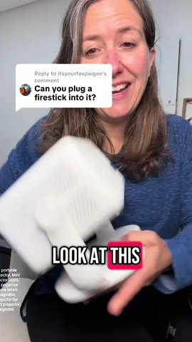 Replying to @itsyourfavpaigee #portableprojector #portableprojectors #smartprojector #projector #smarttvprojector #familymovienight 