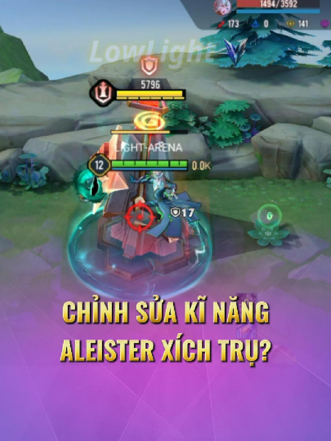 P194: Chỉnh Sửa Kĩ Năng Aleister - Liên Quân Mobile #LienQuan #LienQuanMobile #arenaofvalor #rovthailand #LowLightAOV #honorofkings #xuhuong #lowlightarena #lienquanmobile_garena #vgvd #hok #aov
