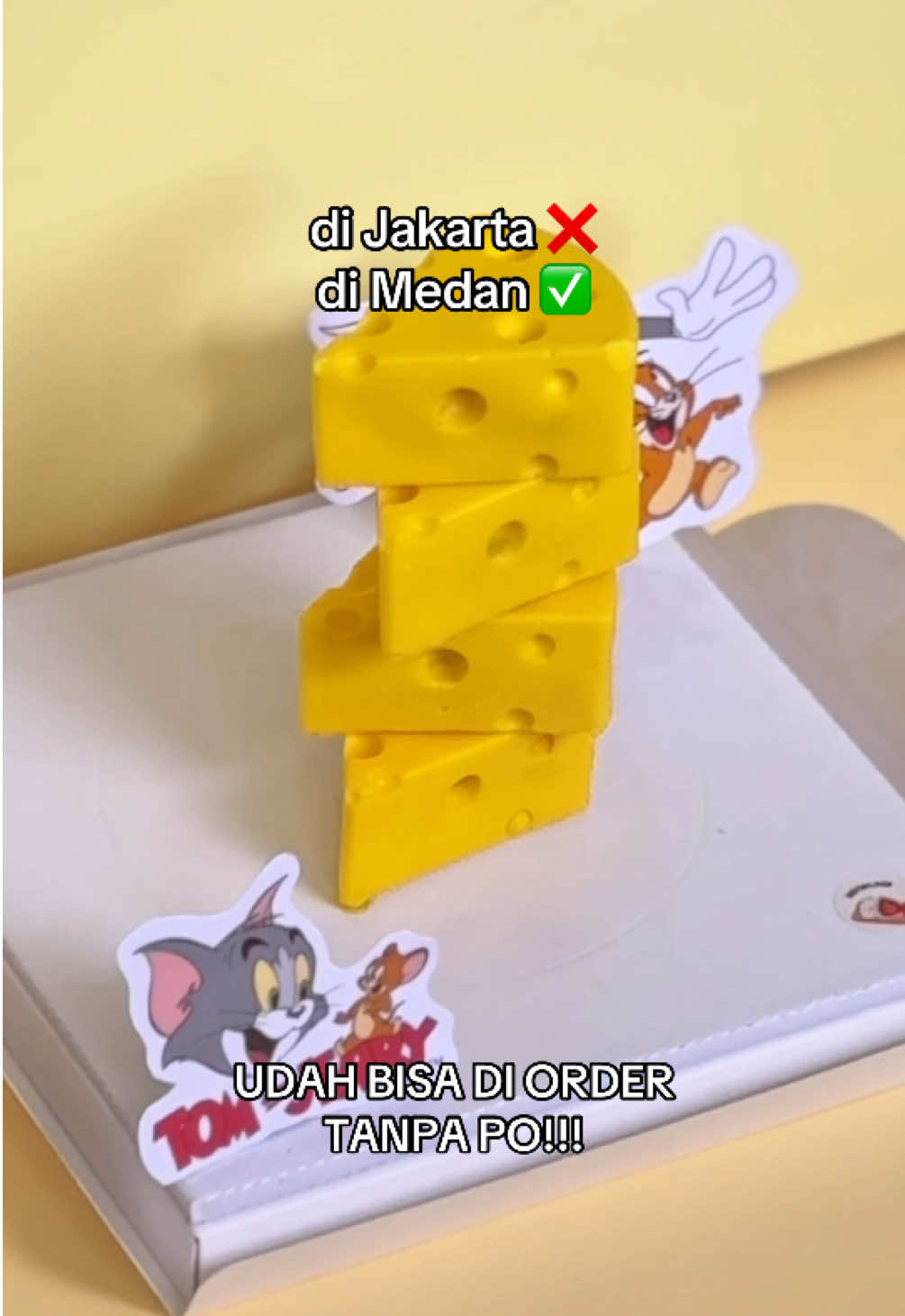 Tom & Jerry Cheese di Medan NIH! 😍🧀 #medan 