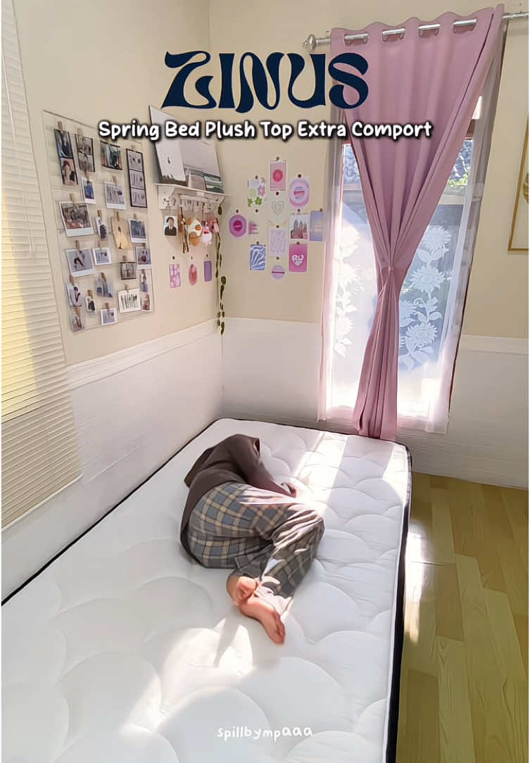Yang lagi cari kasur nyaman tapi low budget, boleh nih cobain beli kasur dari @Zinus Indonesia ini. Kasurnya empuk dan nyaman, bisa dikirim ke seuruh Indonesia. Pengirimannya aman bgt yaa pakai cargo😍😍 mumpung lagi ada promo, yuk samaan. Cek keranjang yaa💗 #zinus #kasurzinus #kasurnyaman #kasurantikempes #springbed #rekomendasikasur 