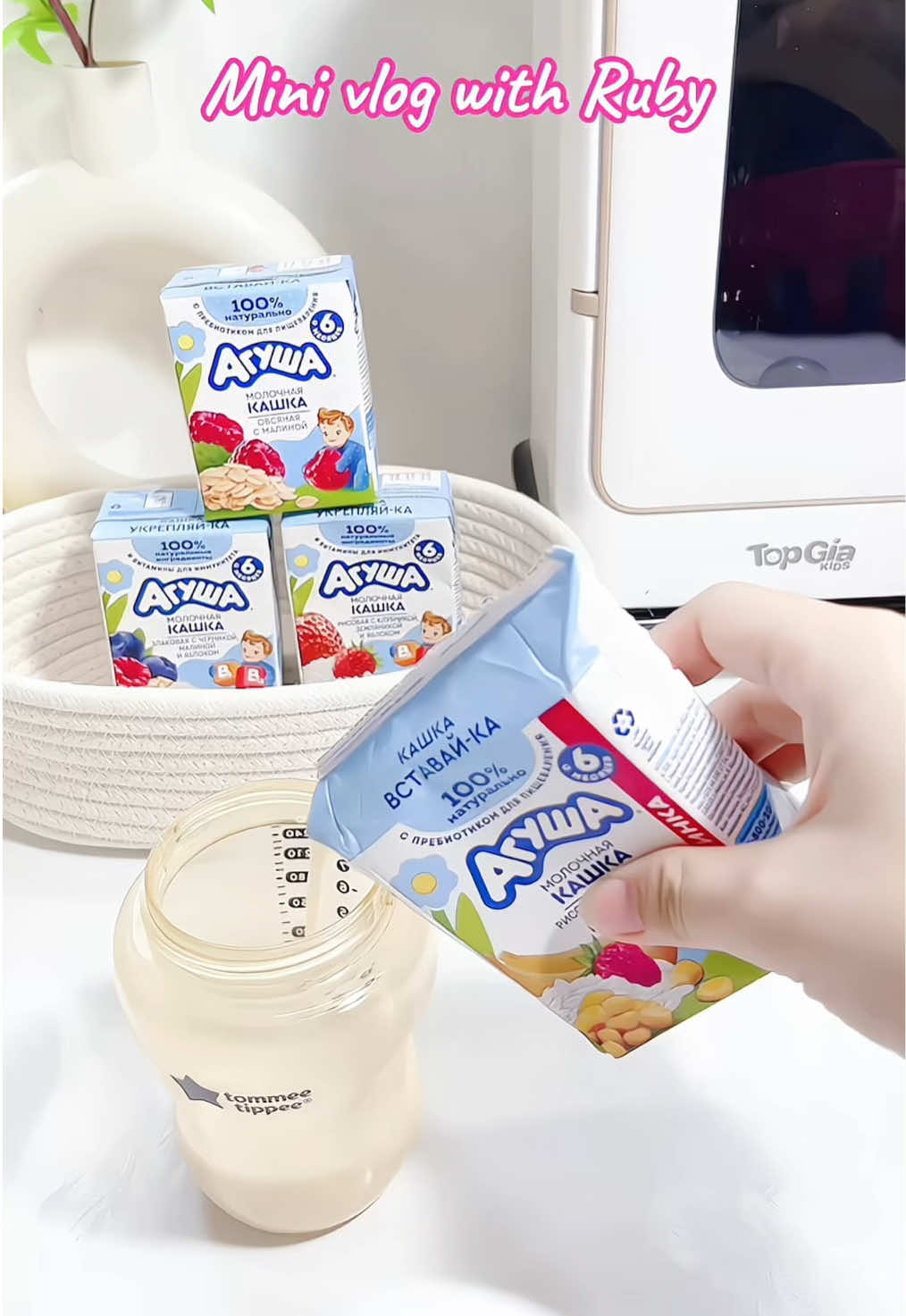 Bé nào trằn trọc ngủ k sâu giấc thì thử loại này xem nha,cos vị ngày và đêm nè#agusha #suangucoc #bbc #sua #ngungon 