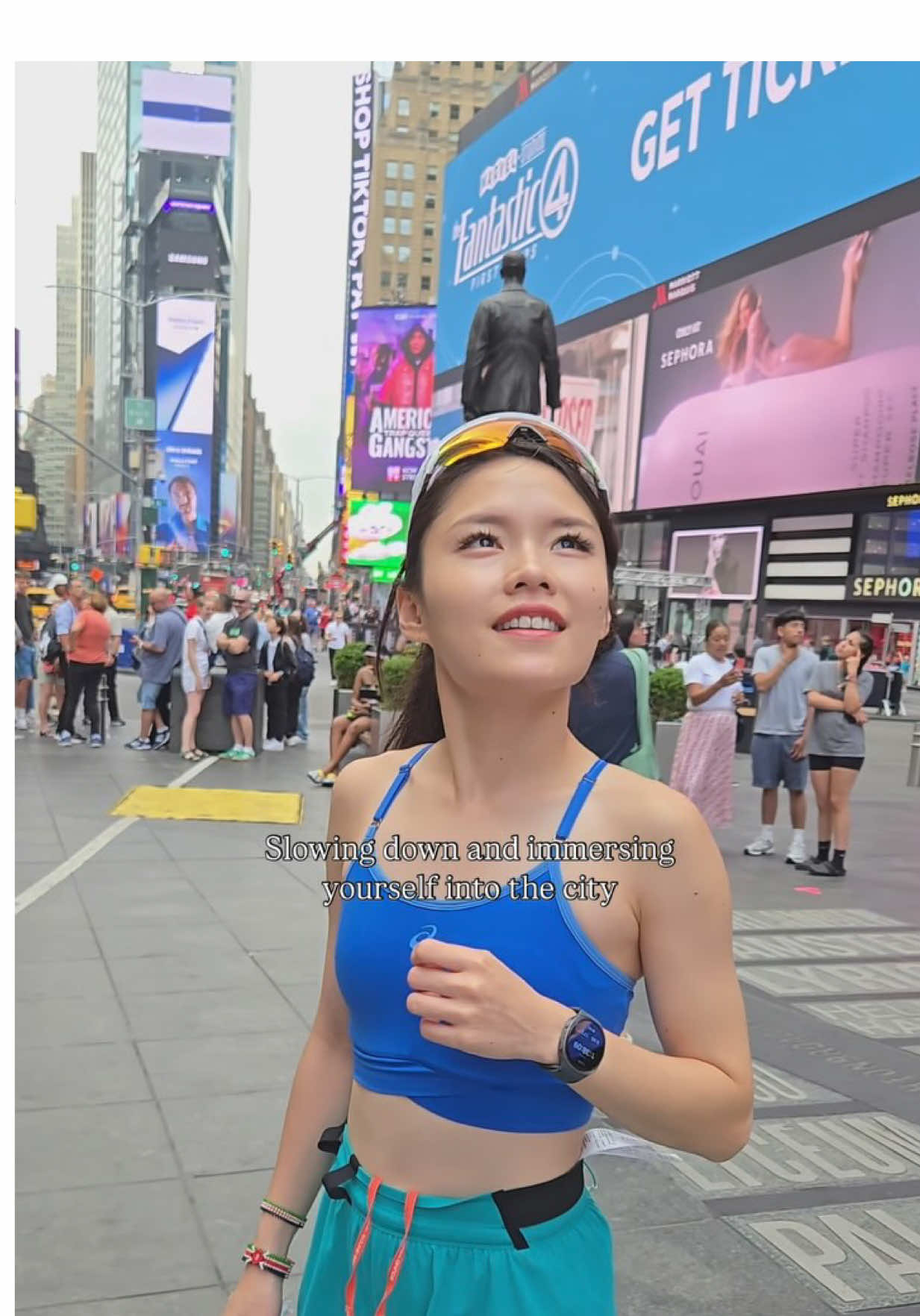 ✅ Central Park and Time Square🗽🇺🇸 Where to next? ⏭️⏭️ Wearing:  @asicsmalaysia #ASICSMY #soundmindsoundbody #moveyourbodymoveyourmind #moveyourmindwithASICS @oakley #OakleyMY @Samsung Malaysia @Samsung #GalaxyWatch8