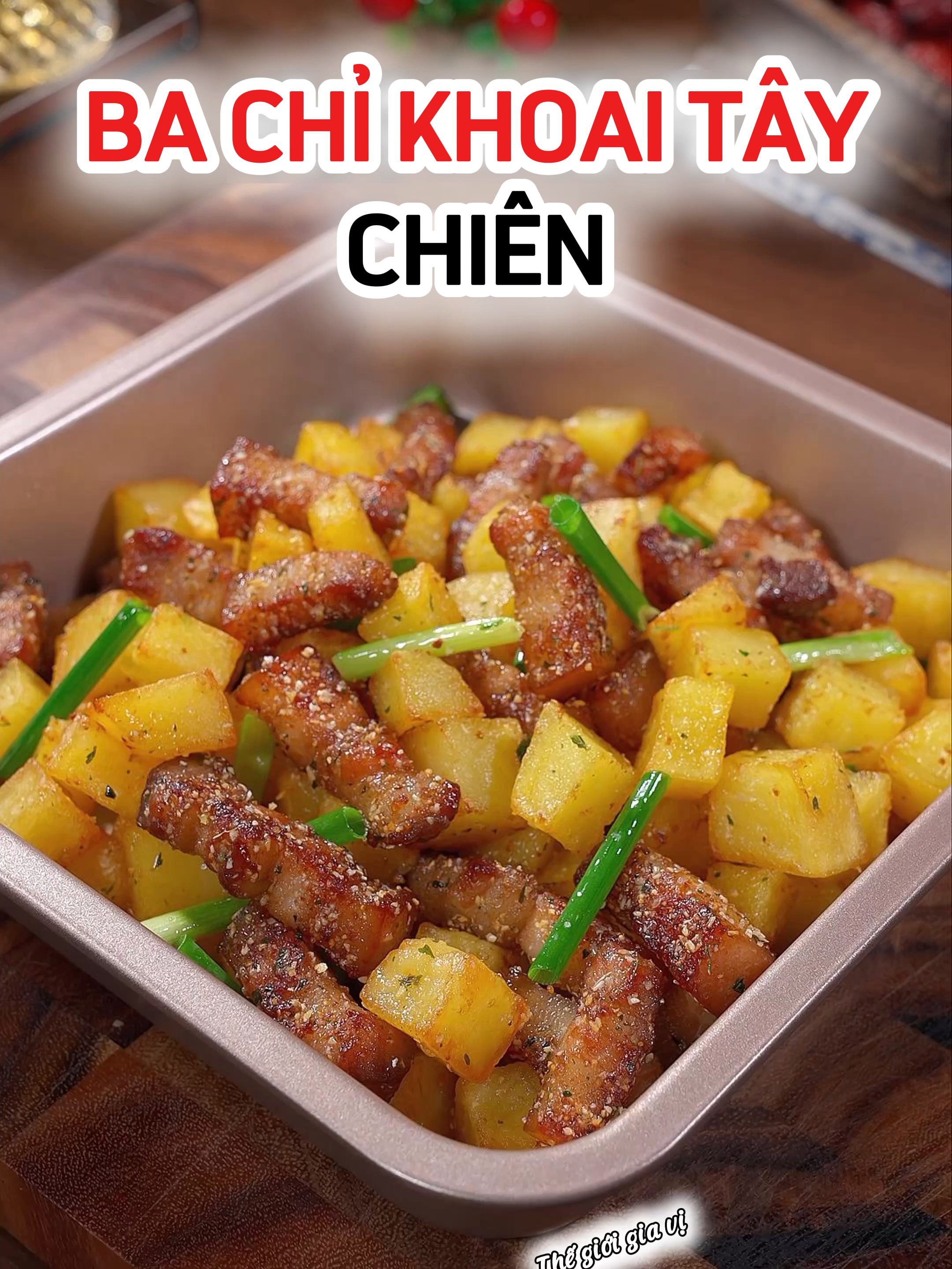 Món ngon mỗi ngày P1150 | Ba chỉ khoai tây chiên #muoitoimuitay #muongthuytinh #amthuc #monan #monngon #monngonmoingay #xuhuong #xuhuongtiktok #giavi #thegioigiavi