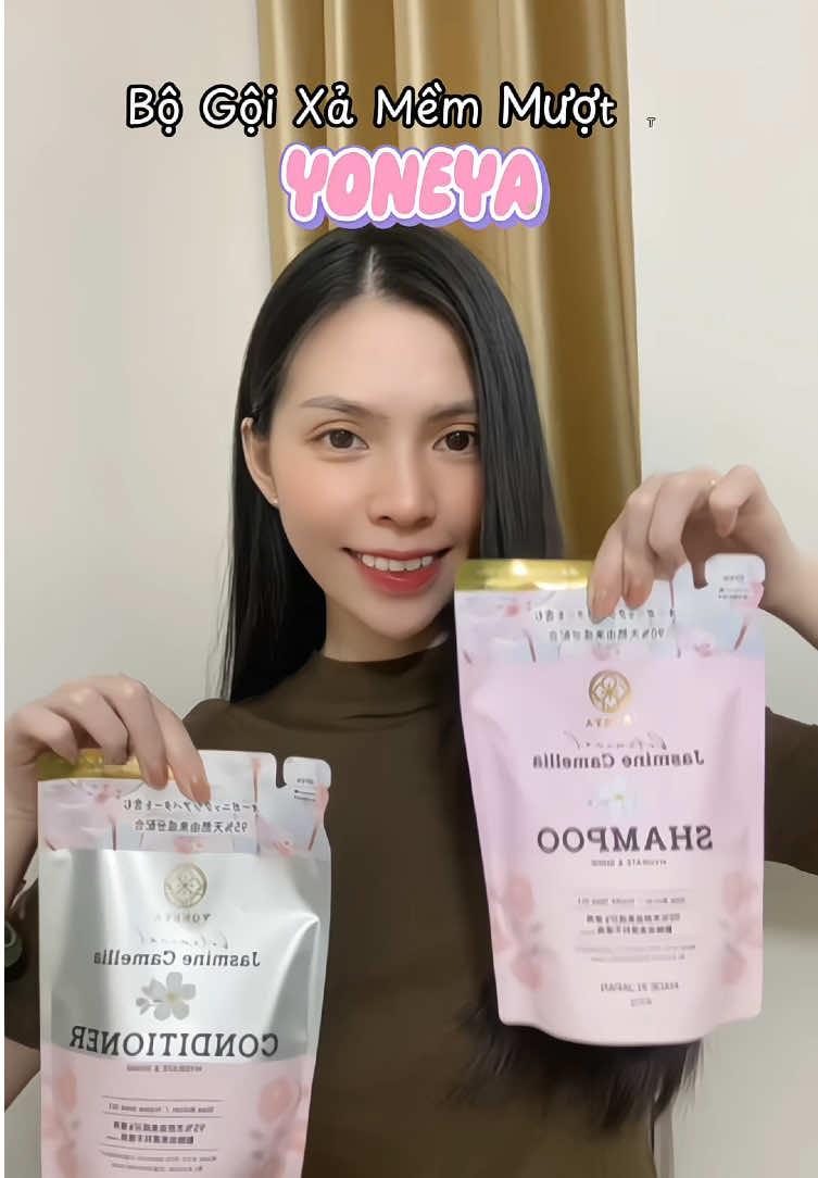 Toàn là màu hồng, mê quá trời mê òi á #yoneya #haircare #daugoinhatban #daugoiyoneya #hinireview #haircareroutine #hairstyle #hairtok 