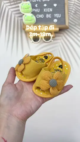 Dép tập đi cho bé gái 3m-18m#xuhuong #xuhuongtiktok #phukienchobe #depchobe #deptapdichobe #depchongtrontruot 