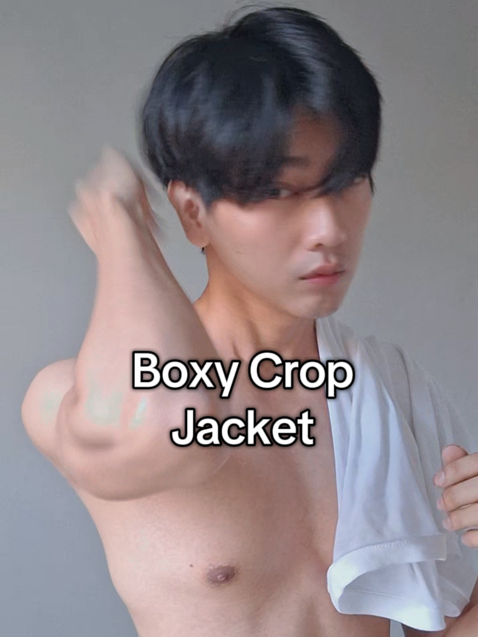 Kali ini styling pake boxy crop jacket...cakep ga? #fashion #OOTD#cropjacket #menswear #menfashion 