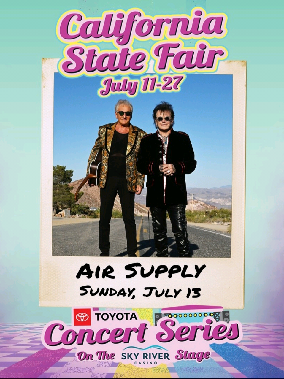 Air Supply’s 50th Anniversary Concert in Sacramento, CA | “Even the Nights Are Better” Live! | July 13,2025 #airsupply #concert 