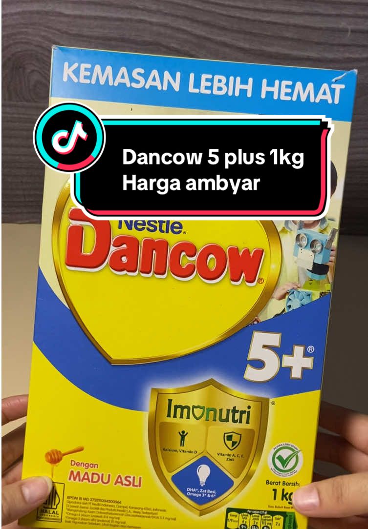 Dancow 5 plus 1 kg #dancowvanila #dancowsusu #susudancow #fyp #fypシ゚viral #fypage #tiktok #tiktokfyp #dancow1kg 