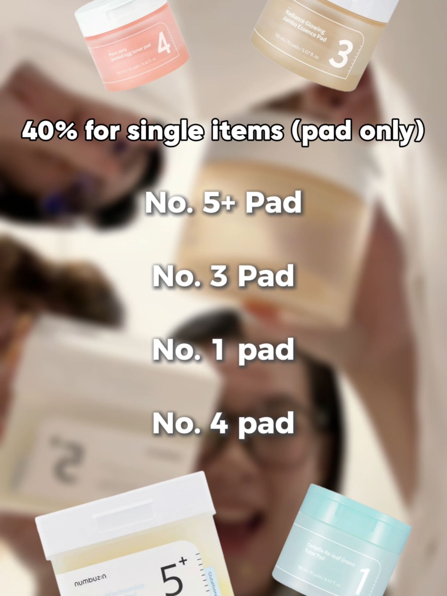 ✨ PAD DAY PICKS ARE HERE! ✨ 📅 Only 14–16 July 🔥 Up to 40% OFF on bestselling toner pads! 💧 No.5+ / No.3 / No.1 / No.4 🛍️ Set Deals: • No.5+ Duo (RM115) – with 3 FREE masks • No.3 Duo (RM109) – with 3 FREE masks 🎟️ RM7 OFF voucher (Min spend RM30 – selected SKUs) 🎁 GWP (Pad items only) • Buy 1 → Free No.1 Sun Essence 5ml + No.5+ Sheet Mask • Buy 2 → Free Deluxe Trial + No.3 Sheet Mask + No.1 Mask Don’t miss the 3-day toner pad glow-up! #numbuzinmalaysia #Glowupwithnumbuzin #numbuzinmy #glowupwithnumbuzin #stylekorean #produckviral #kbeautyskincare #kbeauty #fypツ #fypシ゚viral🖤tiktok #glutathione #tonerpad #tonerpads #tonerviral #toner #pad #padsviral #pads #sales #sale #giftwithpurchase #gift