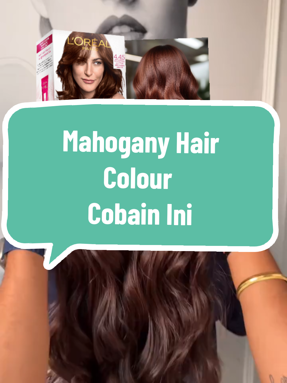 nih yang mau mahogany #xybca #fypシ #haircolour #mahogany 
