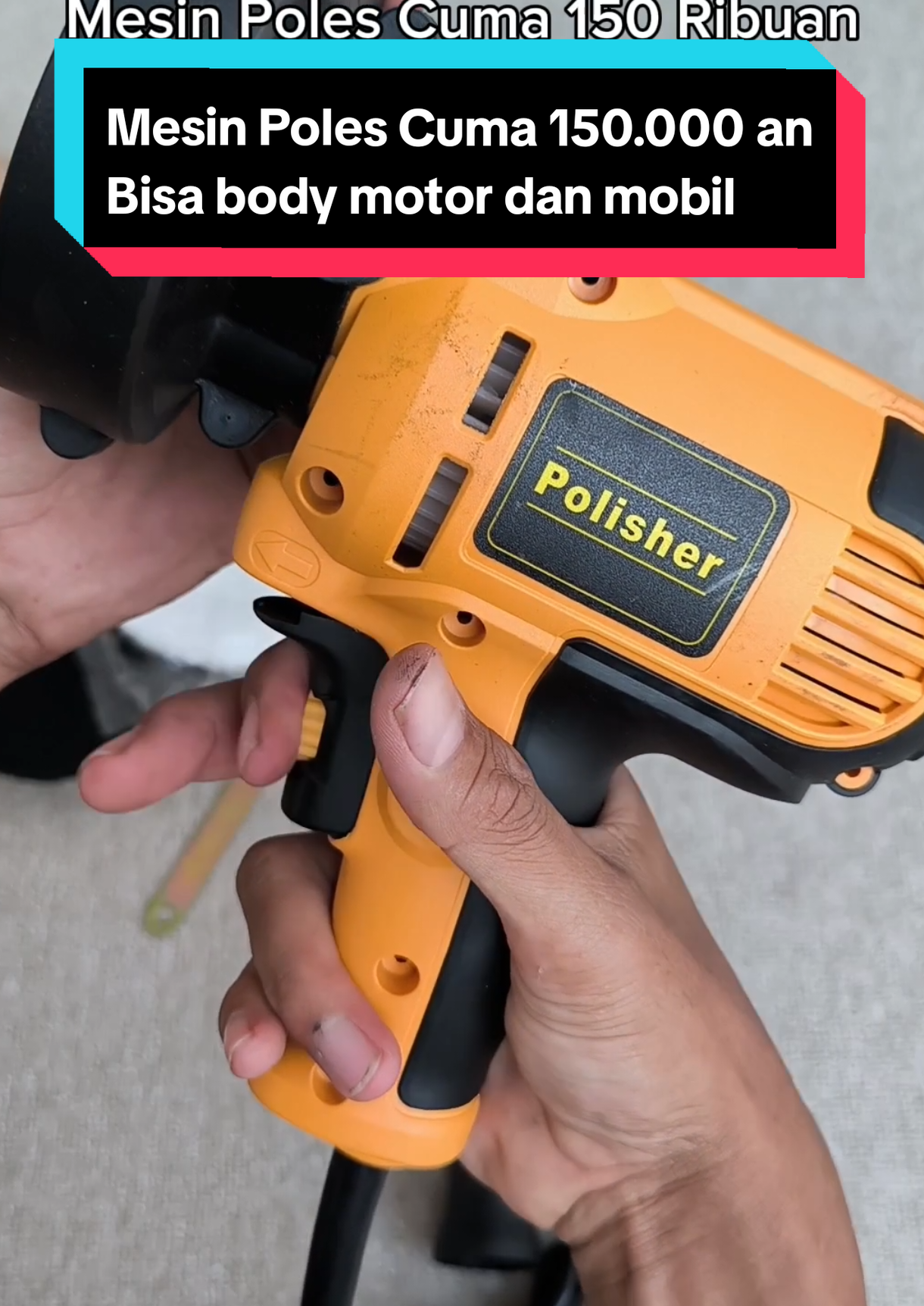 Makin Hari Makin Membagongkan Mesin Poles Body cuma 150 rbuan bisa buat mengkilapkan body motor dan mobil #mesinpoles #vario #vario125 #vario150 #variomodifikasi #varionistyindonesia #varioproper 