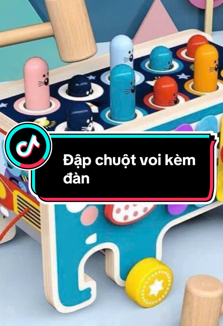 Đập chuột voi kèm đàn #dochoi #autismshoptoys #videohangdoisong #tiktokvirals 