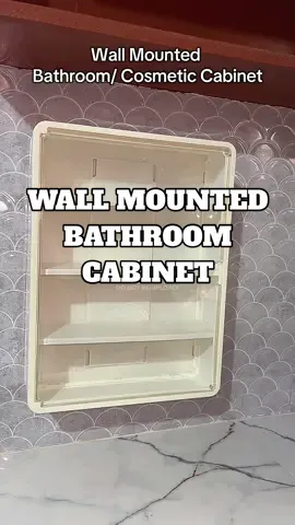 Wall mounted bathroom cabinet perfect din for cosmetic storage. #wallmounted #cabinet #bathroomcabinet #cosmeticstorage #wall #cosmetic #bathroom #storage #storageideas #storagerack #organizer #medicinecabinet #fypシ゚viral #foryoupage #fypシ #fyp #creatorsearchinsights 