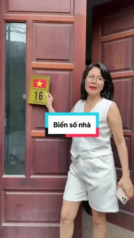 Biển số nhà #nguyetviettel #tiktokshop #biensonha 