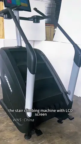 Everyone has been asking me for the LCD screen stair climbing machine. #Climbingmachine #Stairmachine #Gymstairclimber #Fitnessequipmentwholesale  #Fitnessequipmentfactory  #Gym  #Fitnesscenterequipmentwholesale