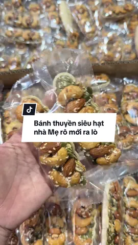 Bánh thuyền siêu hạt nhà Mẹ rô mới ra lò#banhhat