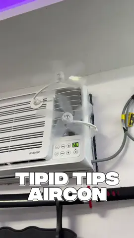 Aircon accessory #aircon #airconditioner #inverteraircon #fanforaircon #tipidtips 
